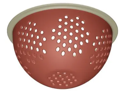 Fabulous Plastic Fruit Sieve 3D model