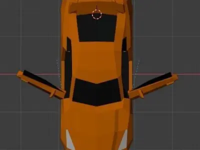 Nissan GT-R R35 Low-poly 3D model purchase