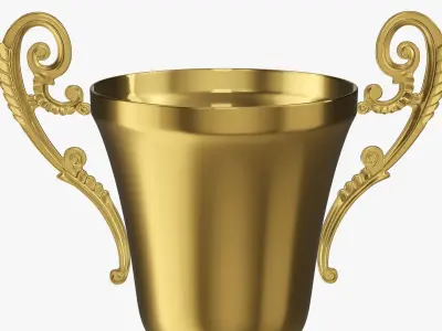 Cup trophy 07 v2 3D model