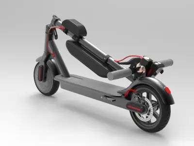 Electric Scooter Xiaomi Mijia 3D model