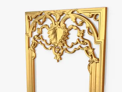 Classic decor ornament  111 3D model