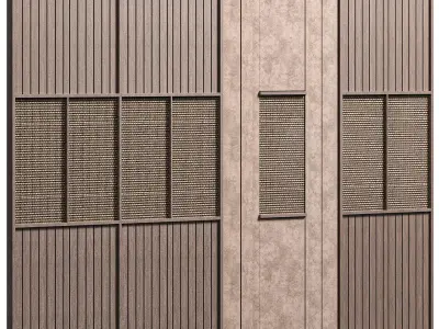 Panel taylor steel door kit 3D model