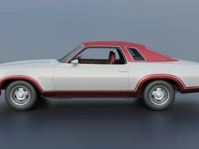 Chevrolet Chevelle Laguna S-3 1974 3D print model