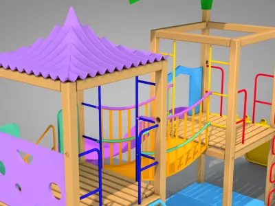 Playground Allegro 3D model