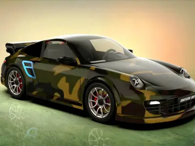 Porsche 911 3D model