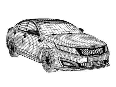 KIA Optima 3D model