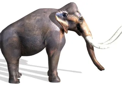 mammoth Low-poly 3D model