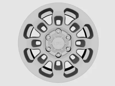 Wheel  TRD for Toyota Tacoma  3D model