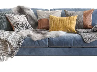 Capri sofa 210 cm 2 3D model