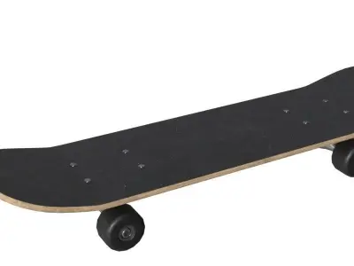 Skateboard 3D model get