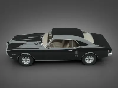 1968 Pontiac Firebird 3D model