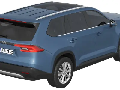 Toyota Grand Highlander 3D model