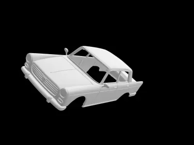 Peugeot 404 Berlina 3D print model