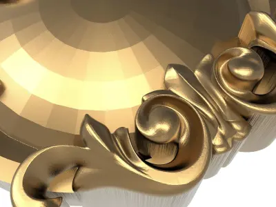  decorative pattern ready for 3D printing 3D model