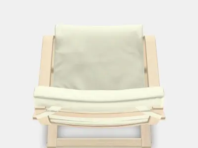 POANG Sessel Low-poly 3D model