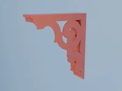 Shelf Bracket 5 3D print model