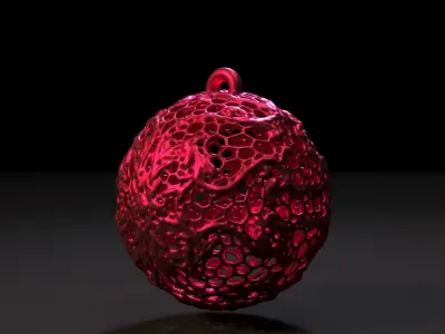 Christmas tree decor 4 3D print model