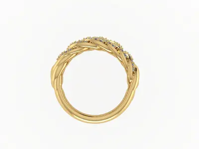 3D PRINTED MODELS DIAMOND RING 3D print model