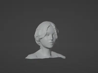  3D romane sculpture model 3D model