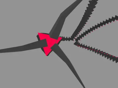 TENTACELS  BLENDER TAMILA   Free 3D model