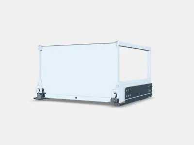 EXCEPTIONELL Drawer high with push to open 7 Low-poly 3D model