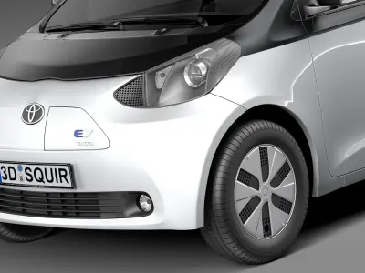 Toyota IQ EV 2013 3D model