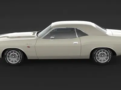 1970 Dodge Challenger RT 3D model