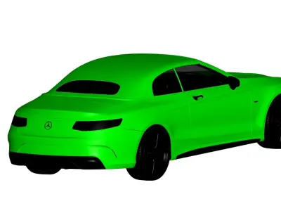 Mercedes Benz S63 AMG 3D model