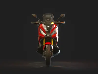 Base model Honda X ADV 2020 3D model