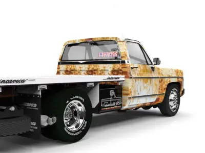 CHEVROLET C10  Low-poly 3D model