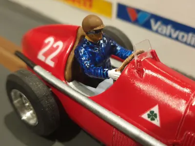 Alfa Romeo 158 Slot Car 3D model