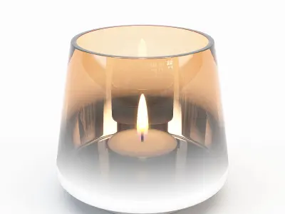 Candle BRYNJE - D10xH9cm - JYSK 3D model