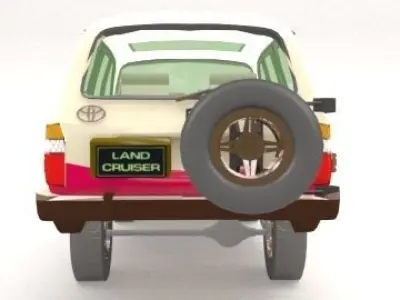 land cruser 3D model