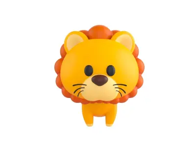 Character031 Lion 3D model