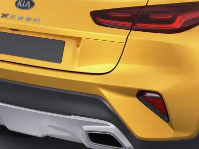 Kia Xceed 2020 3D model