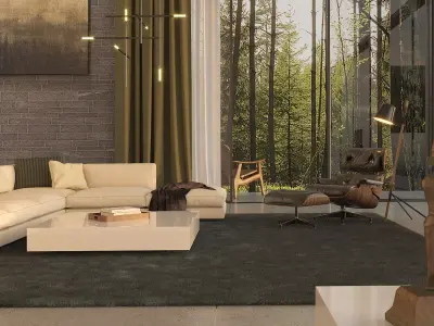 Forest Lounge 3D model