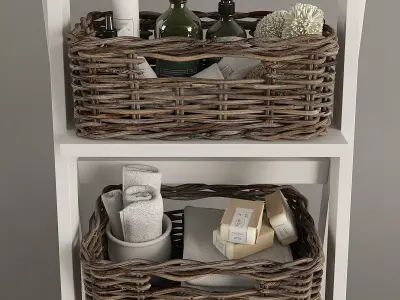  Bathroom Decor 3D model