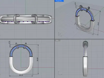Tiffany Lock 3D print model
