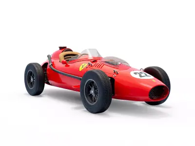 Ferrari 246 F1 1958 3D model
