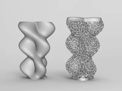 Vase Voronoi 87 3D print model