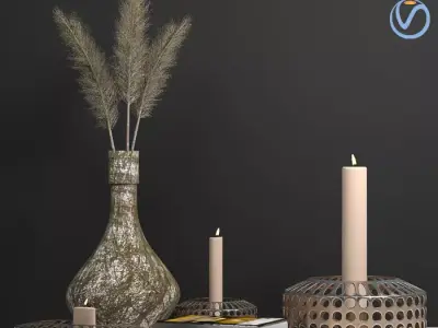 decorative set 001 3D model get