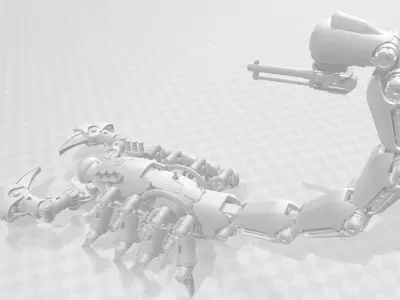 Mech scopion Free 3D print model