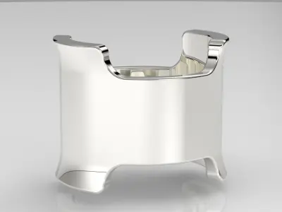 Minimal Design Ring Hermes Style 3D print model