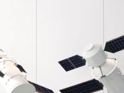 Modern Vehicle s Space 3D model