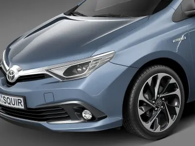 Toyota Auris Touring Sports 2016 3D model