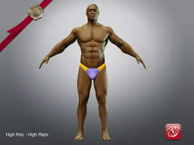 Sport Man B 3D model
