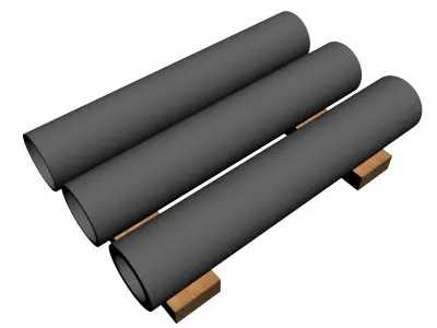 4in Pipe 3D model