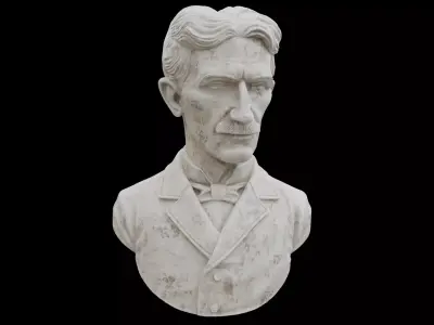 Nikola Tesla 3D model