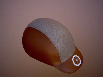 This Cycling Cap Package 3D model