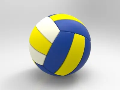 Volleyball Ball Free 3D model